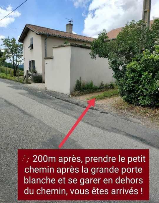 Au Coeur Des Vignes Chenas Du Beaujolais Apartment La Chapelle-de-Guinchay Exterior photo